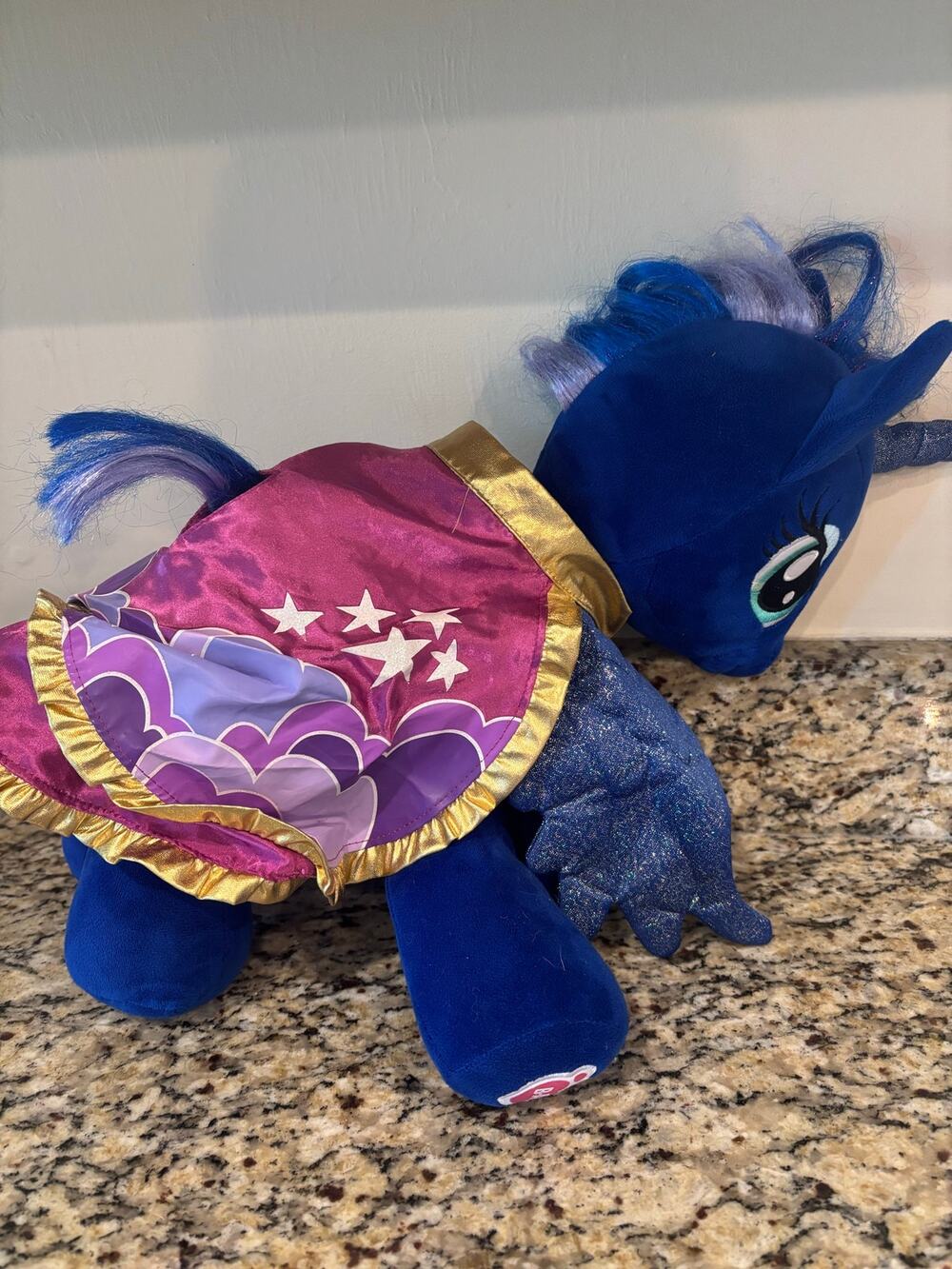 Build-A-Bear Workshop My Little Pony Princess Luna Plush Toy With Cape